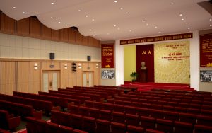 Thi công tiêu âm hội trường BQP