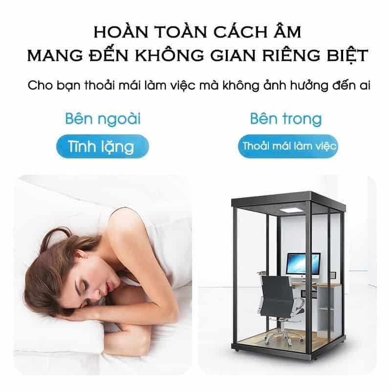 Phòng cách âm di động cho livestream FLS.BLF02 10