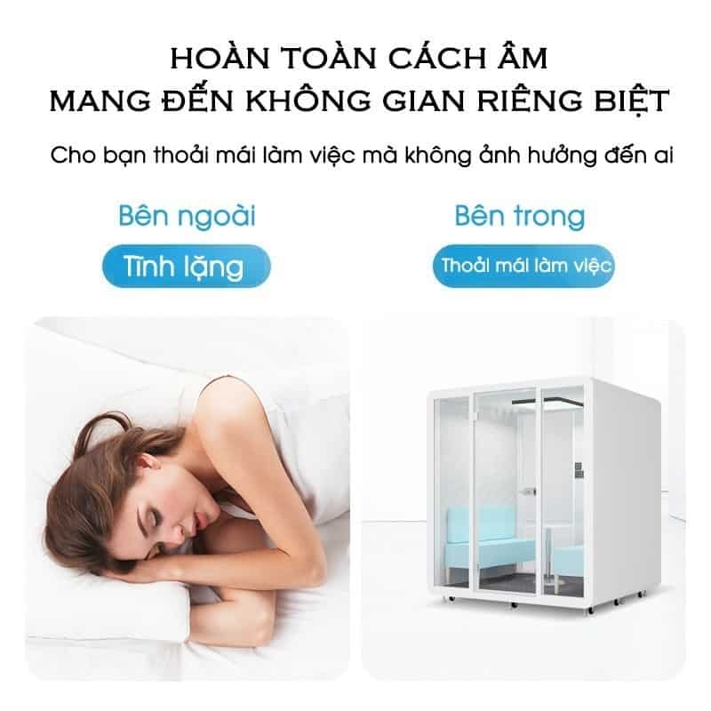 Phòng họp cách âm cho coworking space FLS.BLF13 8