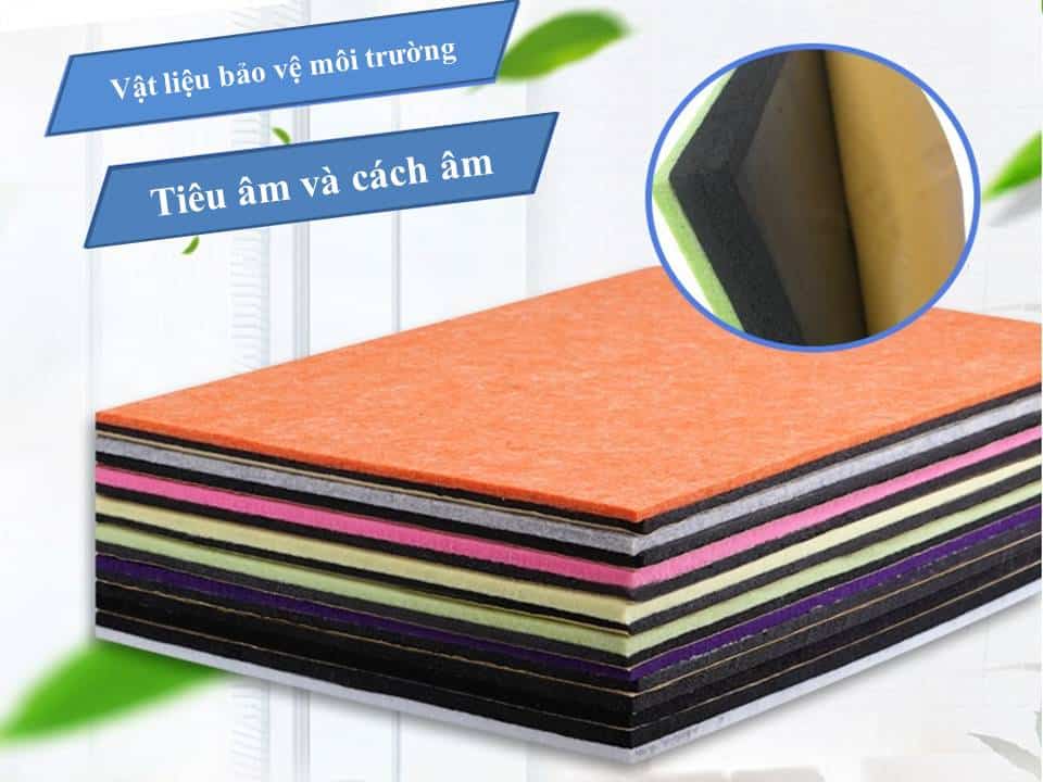 Vách ngăn tiêu âm đa năng sợi Polyester cao cấp WL-010