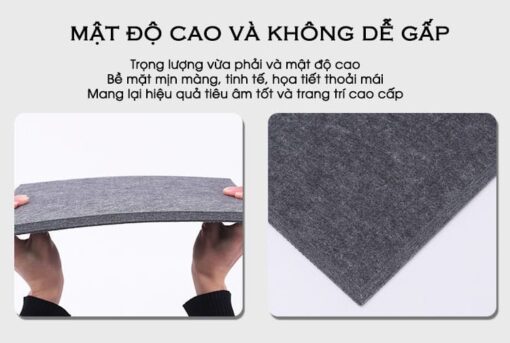 Vách tiêu âm polyester chống cháy cao cấp SR3163 9